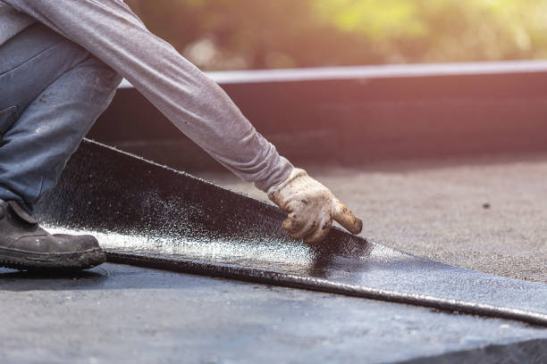 Professional Emergency Waterproofing technician working in Dayton, OH